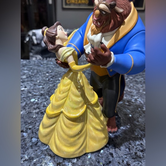 â¨Vintage WDCC Beauty Beast Dance Figurine Disney Magic in Hand-Painted Porcelain - Picture 14 of 14